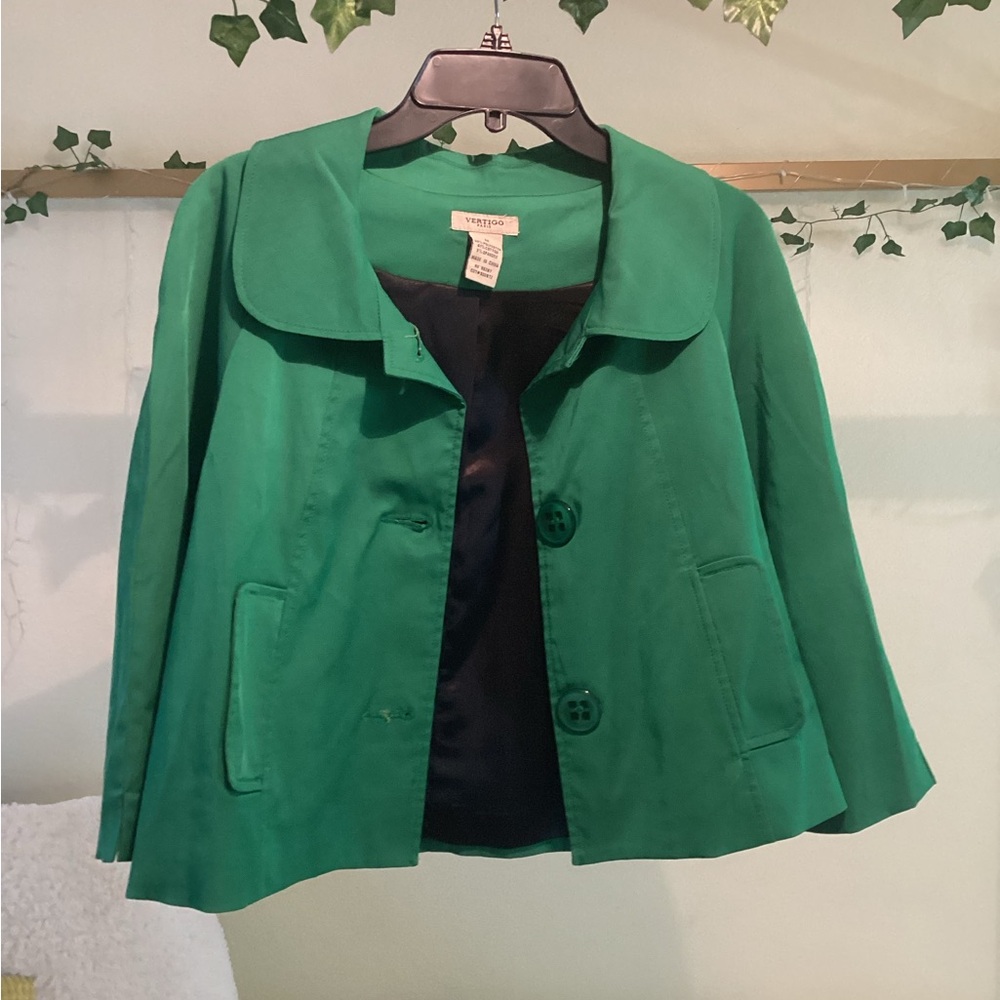 Women’s Green Blazer